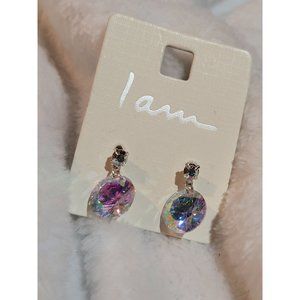 Multicolor Crystal Drop Earrings | I am